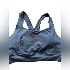 BuffBunny Black Racerback Sports Bra XL NWT